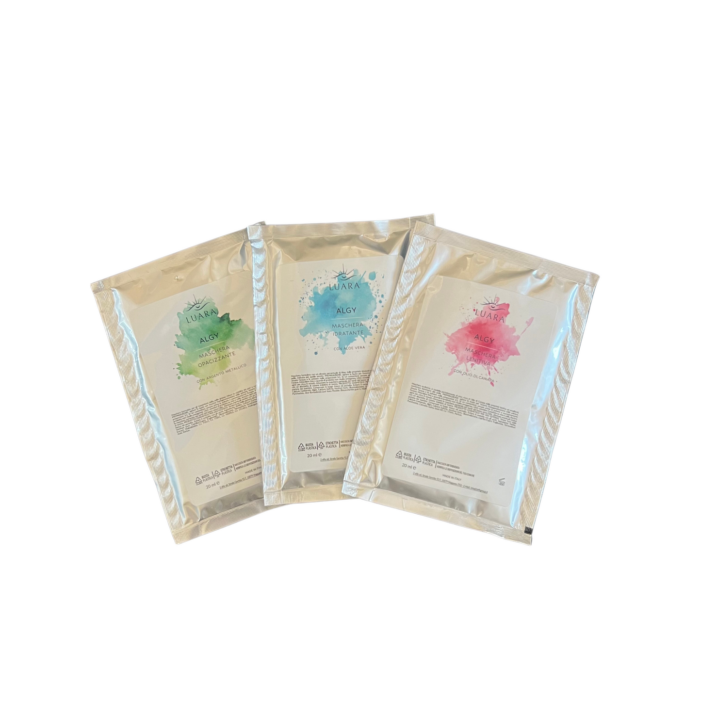 ALGY OPACIZZANTE - MASCHERA IN ALGINATO MONODOSE