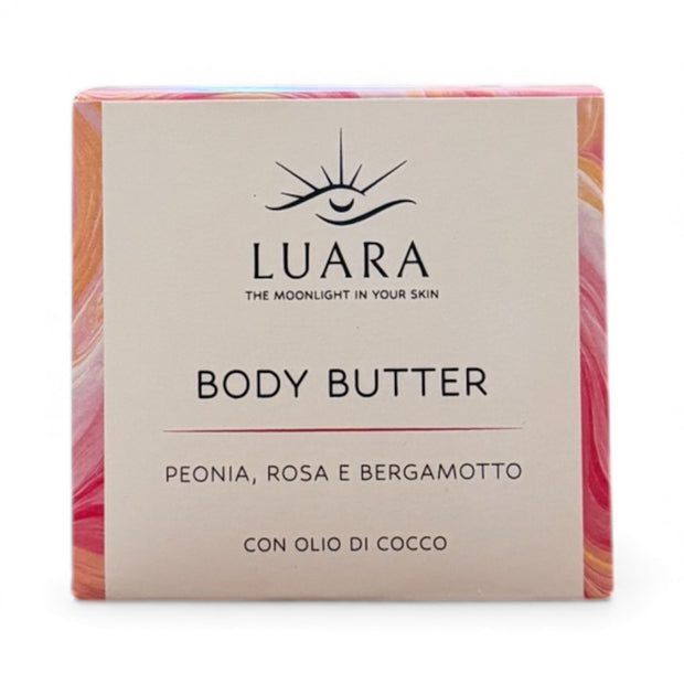 BODY BUTTER - PEONIA, ROSA E BERGAMOTTO 200ml