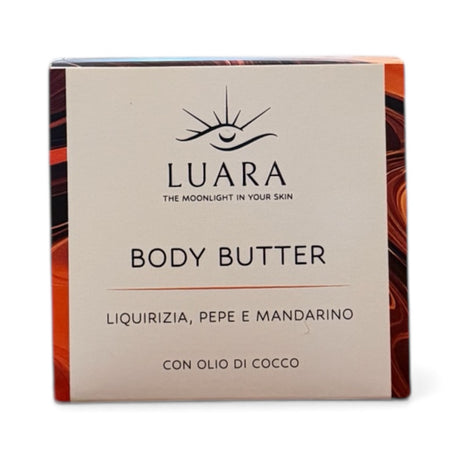 BODY BUTTER - LIQUIRIZIA, PEPE E MANDARINO 200 ml